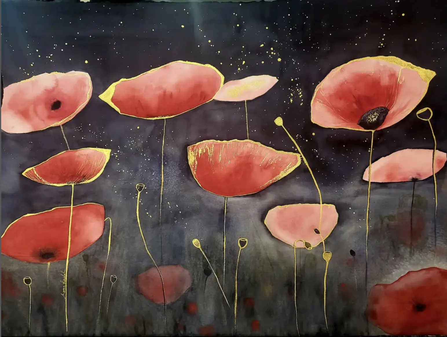 Blooming Under Siege by Mona Kadah